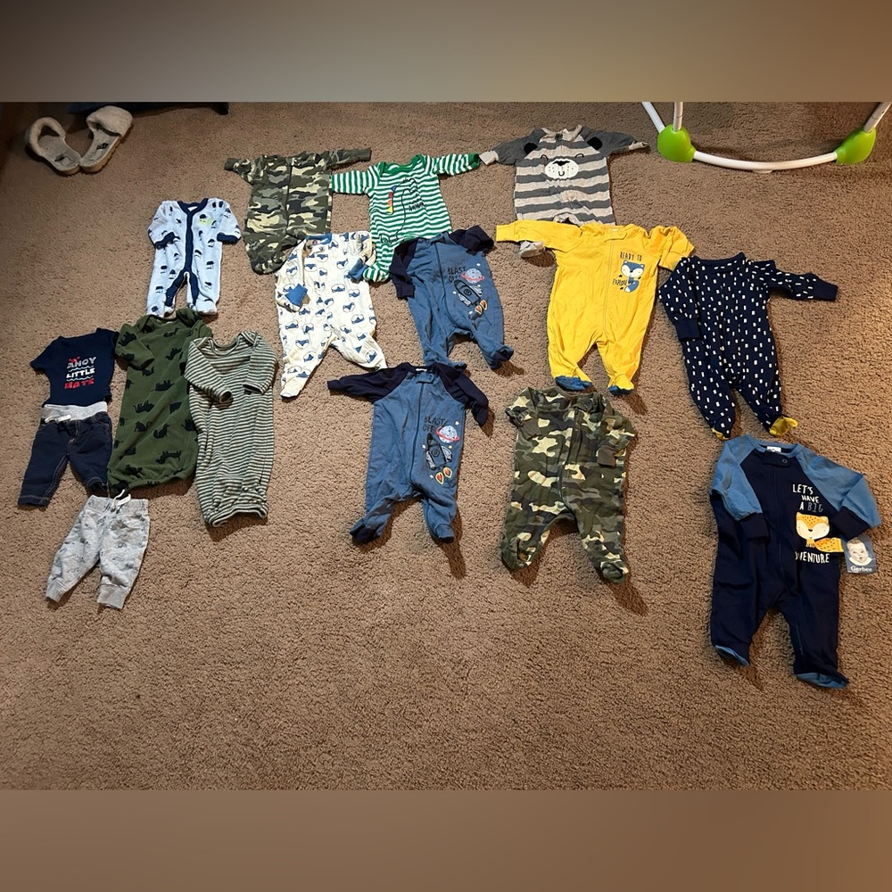 Newborn onesie bundle